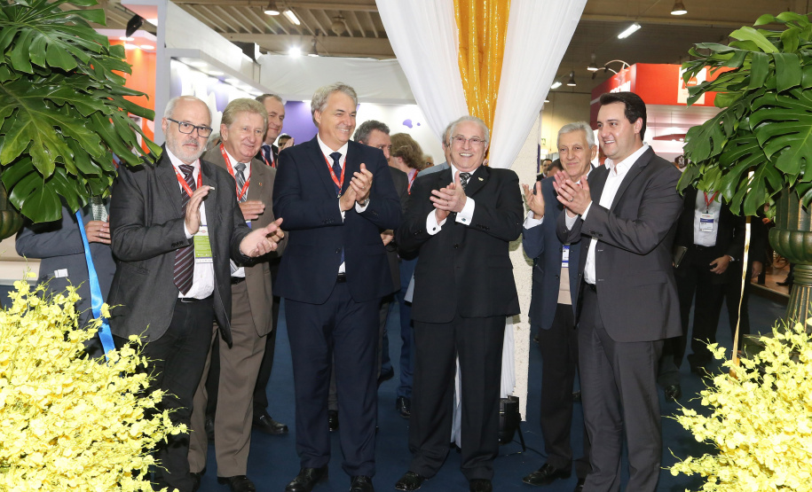 Governador Carlos Massa Ratinho Júnior abre a Mercosuper 2019 -  38ª Feira e Convenção Paranaense de Supermercados  -  Pinhais, 09/04/2019  -  Foto: Gilson Abreu/ANPr