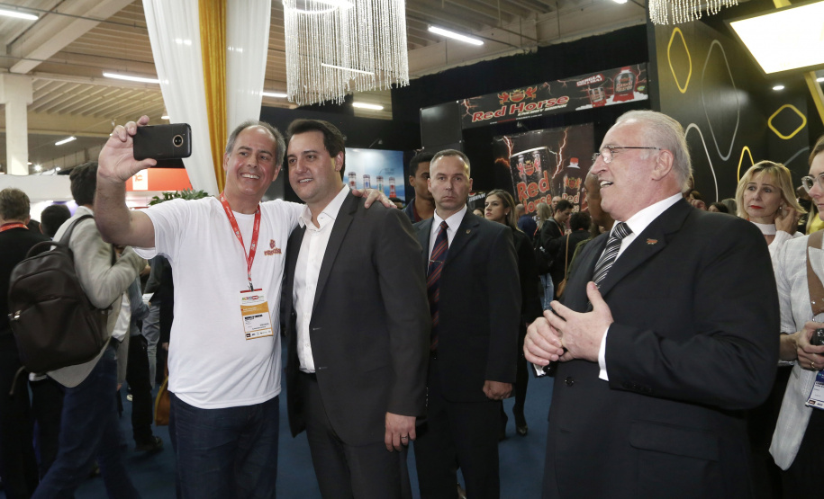 Governador Carlos Massa Ratinho Júnior abre a Mercosuper 2019 -  38ª Feira e Convenção Paranaense de Supermercados  -  Pinhais, 09/04/2019  -  Foto: Gilson Abreu/ANPr