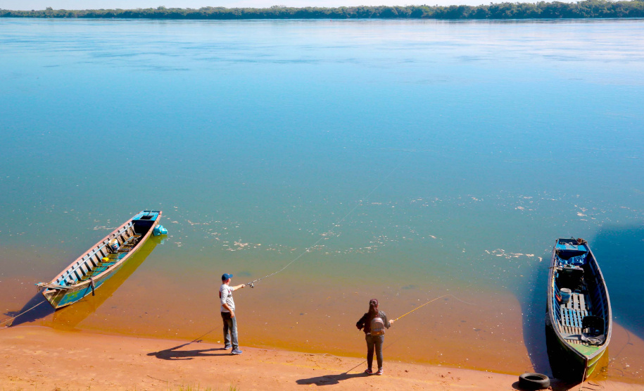Rio Paraná. Porto Rico, Noroeste - 07/06/2018 Foto:Jaelson Lucas / ANPr
