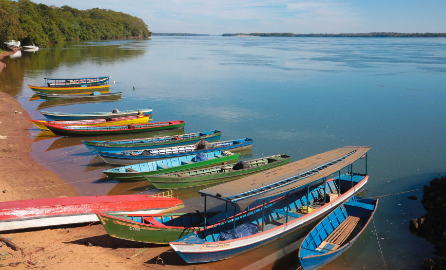 Rio Paraná. Porto Rico, Noroeste - 07/06/2018 Foto:Jaelson Lucas / ANPr