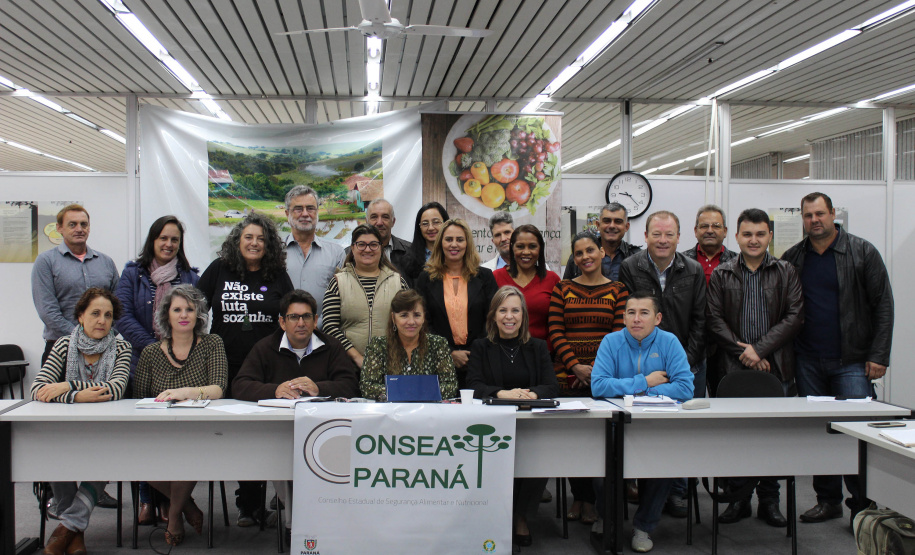 Representantes do Conselho Estadual de Segurança Alimentar e Nutricional (Consea/PR) reuniram-se nos dias 8 e 9 de abril para debater o desenvolvimento de políticas públicas para o setor e o modelo da Conferência Estadual de Segurança Alimentar e Nutricional 2019, agendada para os dias 4 e 5 de agosto.  -  Curitiba, 10/04/2019  -  Foto: Divulgação SESA