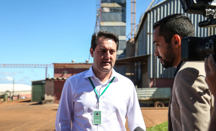 O governador Carlos Massa Ratinho Junior  visita a SL Alimentos em Mauá da Serra nesta quarta-feira (10).  Londrina, 10/04/2019 -  Foto: Geraldo Bubniak/ANPr