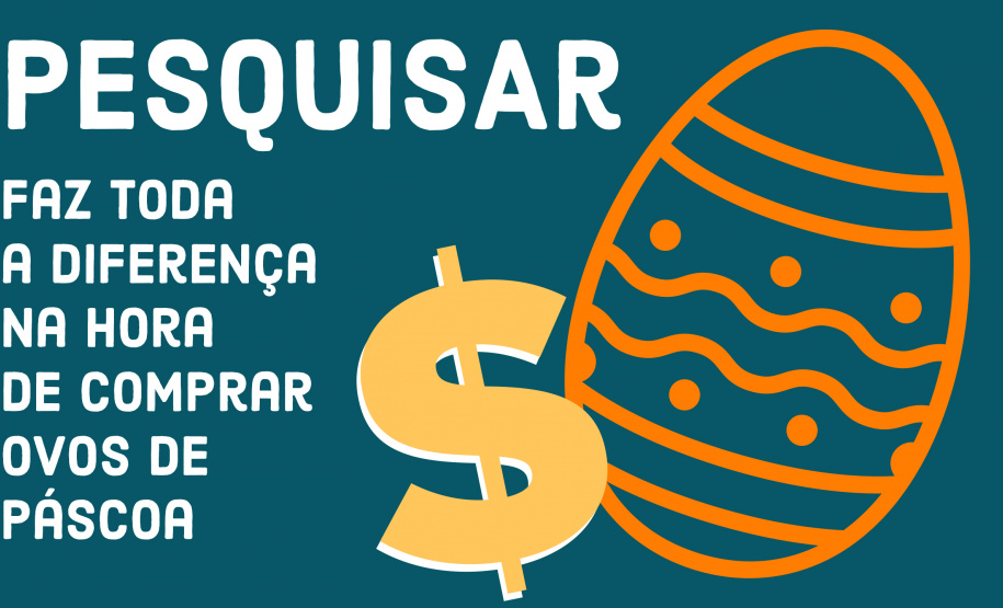 O Procon Paraná, órgão vinculado à Secretaria de Estado da Justiça, Família e Trabalho, divulgou nesta quarta-feira (10), a pesquisa comparativa aos itens de Páscoa. Os preços variam bastante, chegando a uma diferença de até 94% entre um estabelecimento e outro. - Curitiba, 10/04/2019 - Foto: Divulgação SEJUF