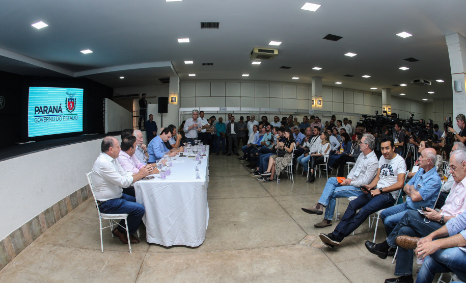 O governador Carlos Massa Ratinho Junior participa da Expolondrina nesta quarta-feira (10). Londrina, 10/04/2019 - Foto: Geraldo Bubniak/ANPr