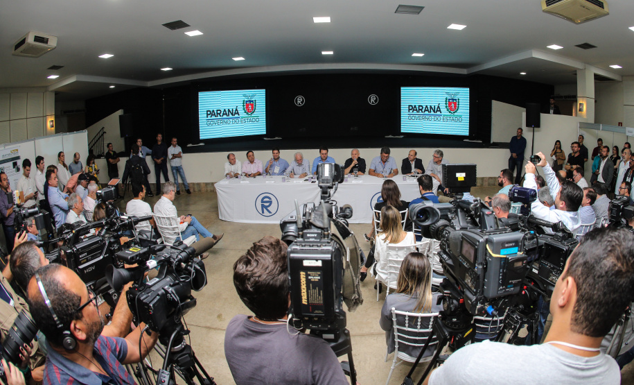 O governador Carlos Massa Ratinho Junior participa da Expolondrina nesta quarta-feira (10). Londrina, 10/04/2019 - Foto: Geraldo Bubniak/ANPr