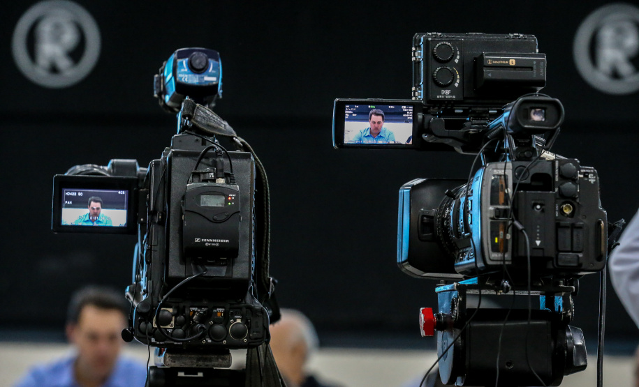 O governador Carlos Massa Ratinho Junior participa da Expolondrina nesta quarta-feira (10). Londrina, 10/04/2019 - Foto: Geraldo Bubniak/ANPr