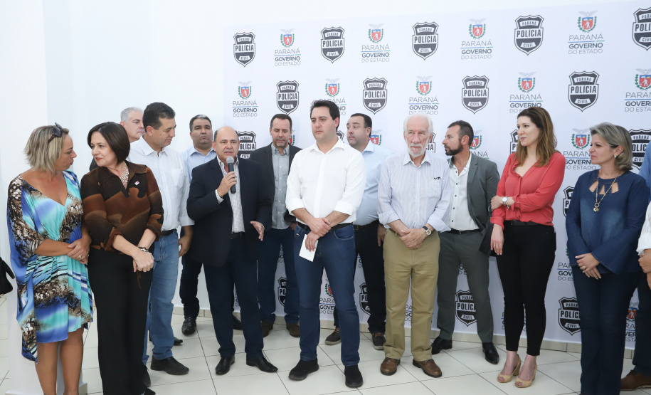 Governador Carlos Massa Ratinho Junior autoriza ampliação para 24 horas do atendimento especializado da mulher em Londrina  -  Londrina, 11/04/2019  -  Foto: Rodrigo Felix Leal/ANPr