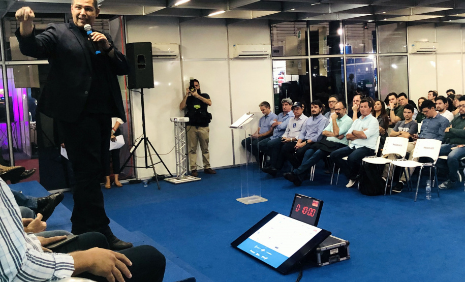 O Paraná conta com dois projetos que vão fomentar o ecossistema de inovação do Estado conectando startups com o setor público, privado e universidades. Os projetos foram apresentados nesta sexta-feira (12) na ExpoLondrina. - Foto: Divulgação Celepar