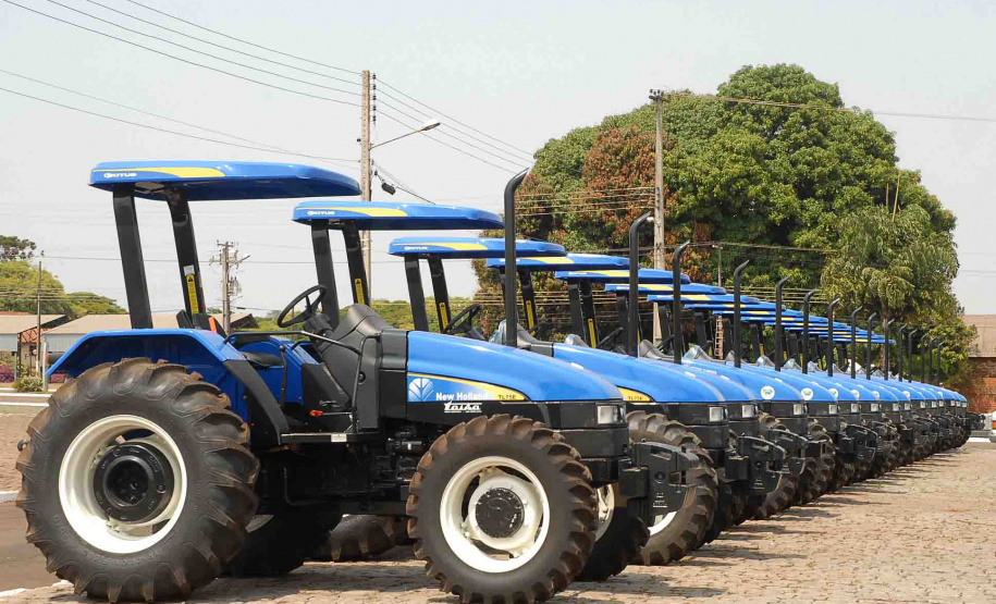 Produtores já podem enviar propostas ao Programa Trator Solidário. Foto: Arquivo/ANPr