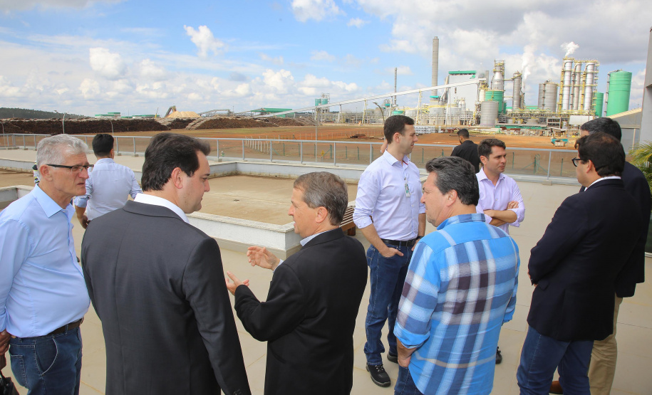 Governador Carlos Massa Ratinho Júnior visita a fábrica da Klabin em Ortigueira, na assinatura de convênio com a empresa e a prefeitura do município para a construção da Escola Técnica de Operação Florestal e Agrícola.  -  Ortigueira, 16/04/2019  -  Foto: Jaelson Lucas/ANPr