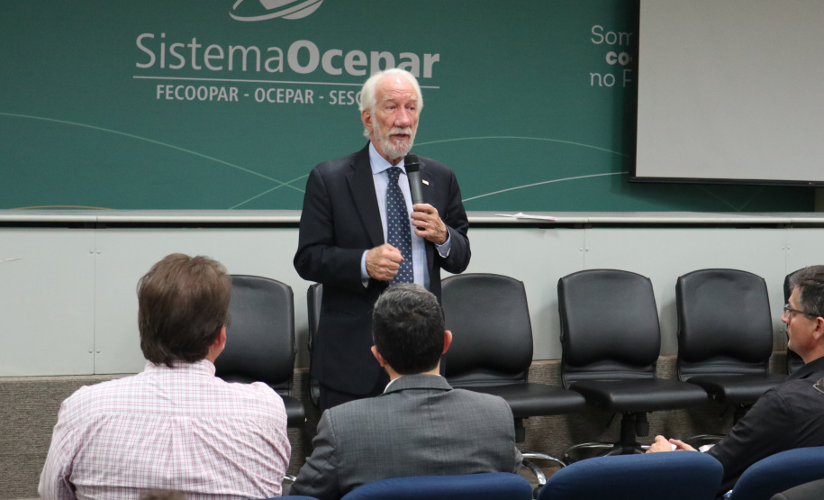 Com a participação do vice-governador Darci Piana, a administração dos Portos do Paraná fez uma apresentação nesta terça-feira (16) para representantes do setor produtivo do Estado sobre o cenário atual da atividade portuária no Paraná