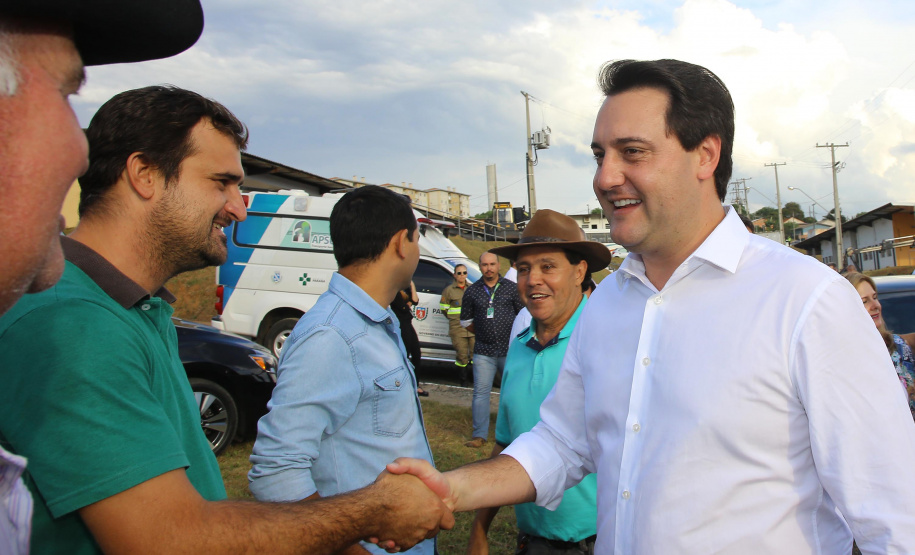 Governador Carlos Massa Ratinho Júnior visita a fábrica da Klabin em Ortigueira, na assinatura de convênio com a empresa e a prefeitura do município para a construção da Escola Técnica de Operação Florestal e Agrícola. - Ortigueira, 16/04/2019 - Foto: Jaelson Lucas/ANPr