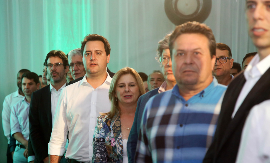 Governador Carlos Massa Ratinho Júnior visita a fábrica da Klabin em Ortigueira, na assinatura de convênio com a empresa e a prefeitura do município para a construção da Escola Técnica de Operação Florestal e Agrícola. - Ortigueira, 16/04/2019 - Foto: Jaelson Lucas/ANPr