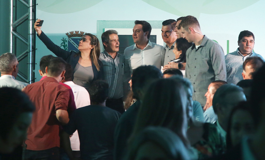 Governador Carlos Massa Ratinho Júnior visita a fábrica da Klabin em Ortigueira, na assinatura de convênio com a empresa e a prefeitura do município para a construção da Escola Técnica de Operação Florestal e Agrícola. - Ortigueira, 16/04/2019 - Foto: Jaelson Lucas/ANPr