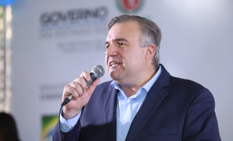 O governador Carlos Massa Ratinho Junior e o ministro da Cidadania, Osmar Terra, lançam o programa Criança Feliz . Curitiba, 18/04/2019 - Foto: Rodrigo Felix Leal/ANPr