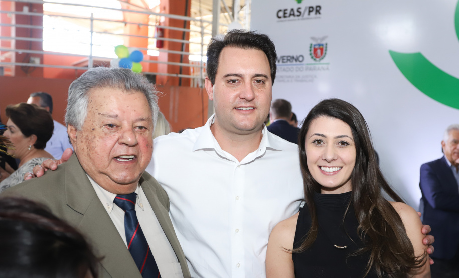 O governador Carlos Massa Ratinho Junior e o ministro da Cidadania, Osmar Terra, lançam o programa Criança Feliz . Curitiba, 18/04/2019 - Foto: Rodrigo Felix Leal/ANPr