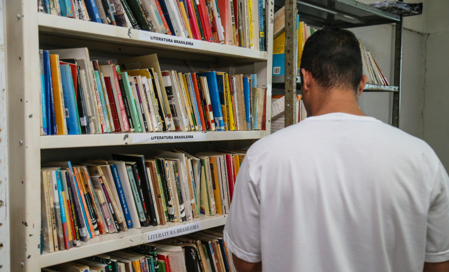 A Secretaria de Estado da Educação garante acesso à alfabetização, à escolarização básica e à formação superior a aproximadamente 36% dos presos que cumprem pena nas 33 unidades prisionais do Estado.Curitiba, 28/03/2019 -  Foto: Geraldo Bubniak/ANPr