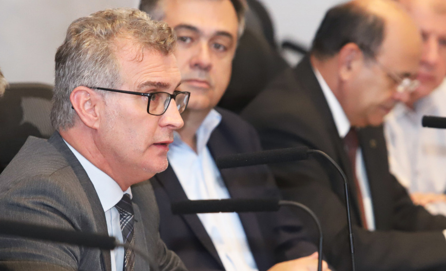 Secretário da Comunicação Social, Hudson José. - Curitiba, 08/01/2019 - Foto: Rodrigo Félix Leal