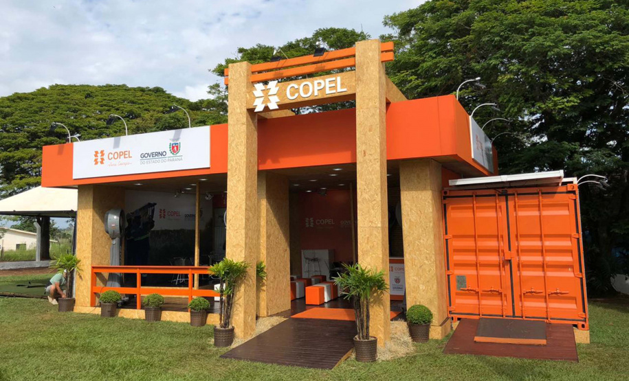 De 24 a 28 e abril, os visitantes da Efapi 2019 poderão conhecer mais sobre geração distribuída, mobilidade elétrica e sobre o uso seguro e eficiente da energia, na Estação Copel montada na feira.. Foto: Copel