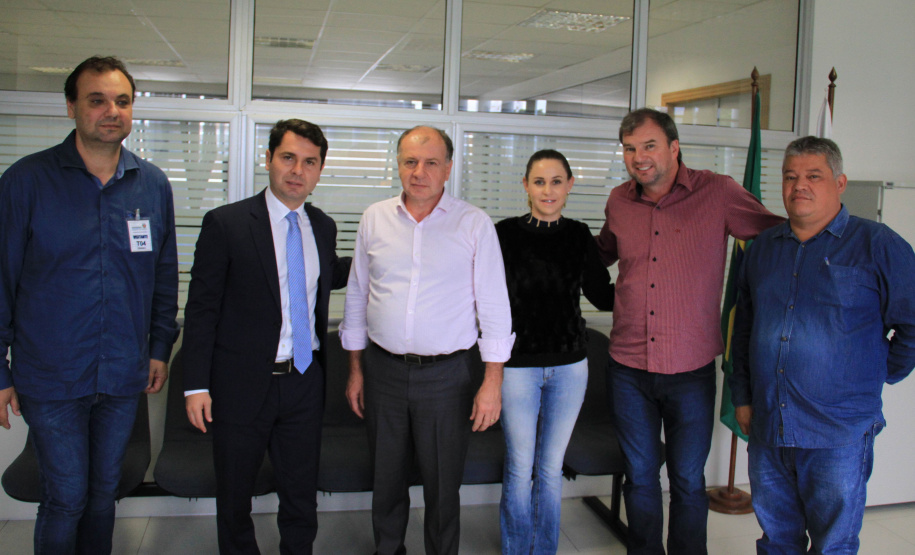 O secretário estadual do Desenvolvimento Urbano, João Carlos Ortega, recebeu nesta quarta-feira (24) mais de uma dezena de prefeitos que apresentaram listas de prioridades às suas respectivas populações.  -  Curitiba, 24/04/2019  -  Foto: Divulgação SEDU