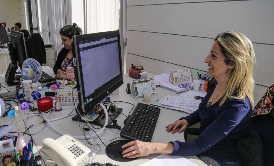 Escola de Gestão do Governo do Paraná. Treinamento  SICONV do Governo Federal,  nesta sexta-feira (26).   Curitiba, 26/04/2019 -  Foto: Geraldo Bubniak/ANPr