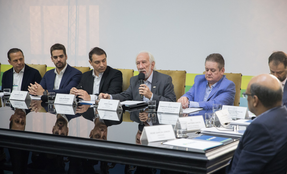 Governador em exercício Darcia Piana participa em São Paulo, junto com o governador João Dória e demais governadores e secretários da reunião do Conselho de Integração Sul e Sudeste ( Cosud)  -  São Paulo/SP, 27/04/2019.  -  Foto: Governo do Estado de São Paulo