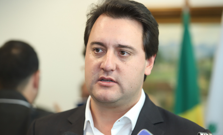 Governador Carlos Massa Ratinho Junior recebe o ministro do Meio Ambiente, Ricardo Salles - Curitiba, 30/04/2019 - Foto: Rodrigo Félix Leal/ANPr