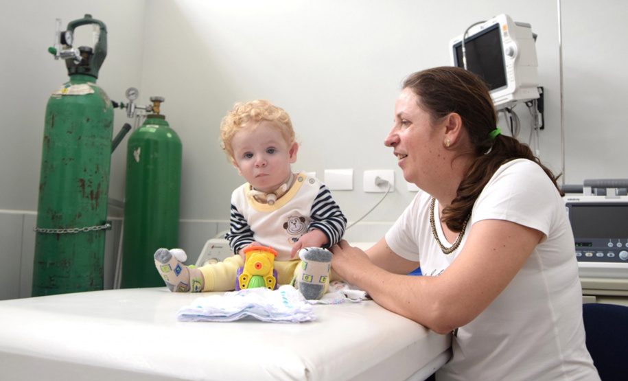 Paraná é referência nacional em tratamento de lábio leporino.Foto:Diogo Pracz de Oliveira/SESA