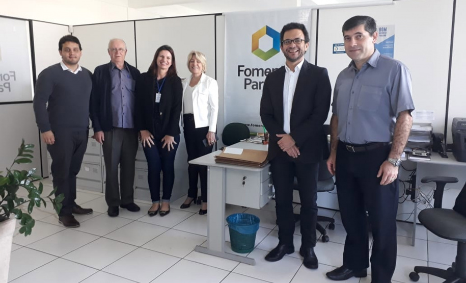 Francisco Beltrão - Uma equipe da Fomento Paraná percorreu nesta quinta e sexta-feira (2 e 3) parte do Sudoeste do paranaense para discutir parcerias com prefeitos e secretários da área de economia e desenvolvimento. Foto: Divulgação/Fomento Paraná