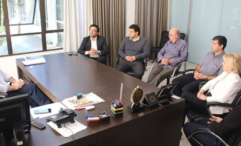 Francisco Beltrão - Uma equipe da Fomento Paraná percorreu nesta quinta e sexta-feira (2 e 3) parte do Sudoeste do paranaense para discutir parcerias com prefeitos e secretários da área de economia e desenvolvimento. Foto: Divulgação/Fomento Paraná