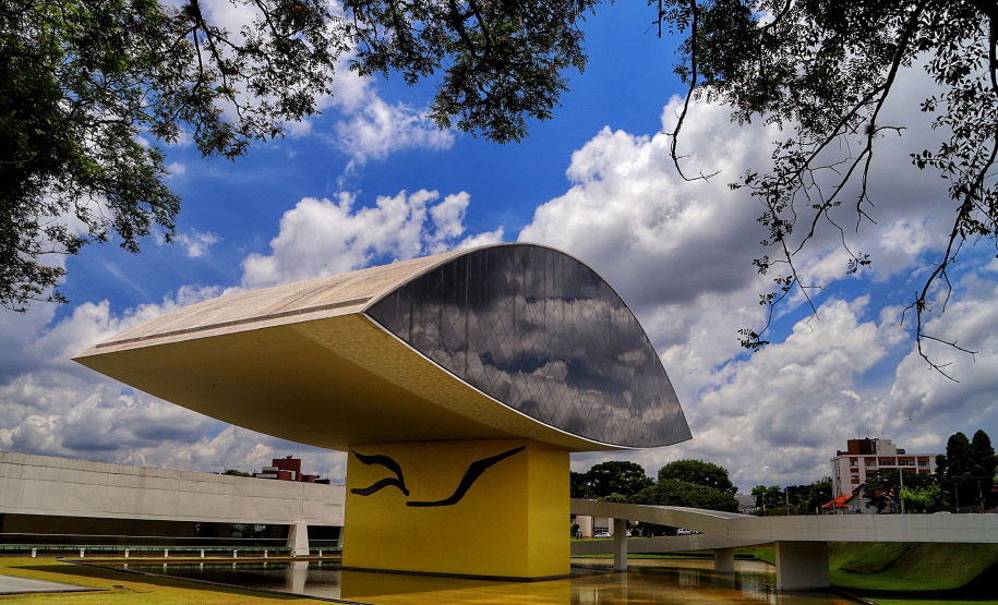 Museu Oscar Niemeyer. Foto: José Fernando Ogura/ANPr