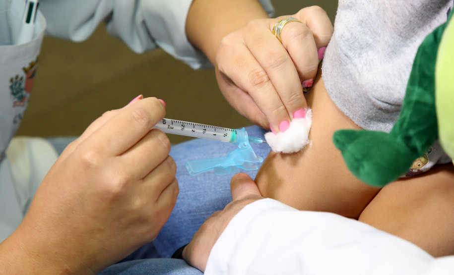 Mais da metade do público-alvo não tomou a vacina contra gripe. Foto: Jaelson Licas/ANPr