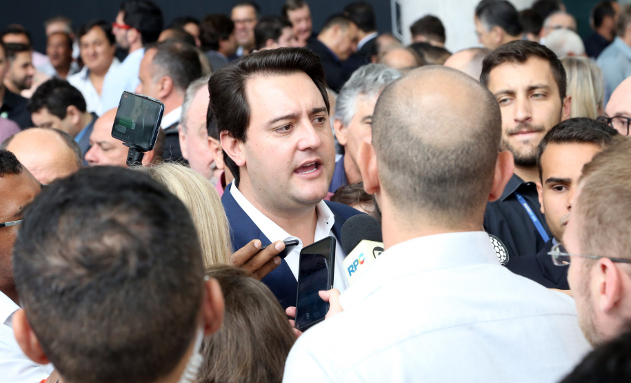 O governador Carlos Massa Ratinho Junior lançou o Programa de Revitalização das Estradas, que vai beneficiar todas as regiões do Paraná.
Foto Gilson Abreu/ANPr