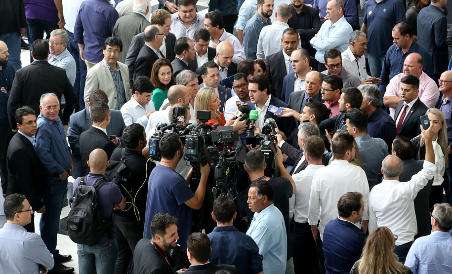 O governador Carlos Massa Ratinho Junior lançou o Programa de Revitalização das Estradas, que vai beneficiar todas as regiões do Paraná.
Foto Gilson Abreu/ANPr