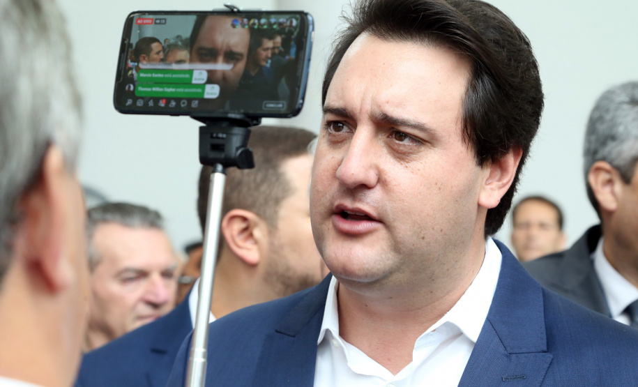 O governador Carlos Massa Ratinho Junior lançou o Programa de Revitalização das Estradas, que vai beneficiar todas as regiões do Paraná.
Foto Gilson Abreu/ANPr