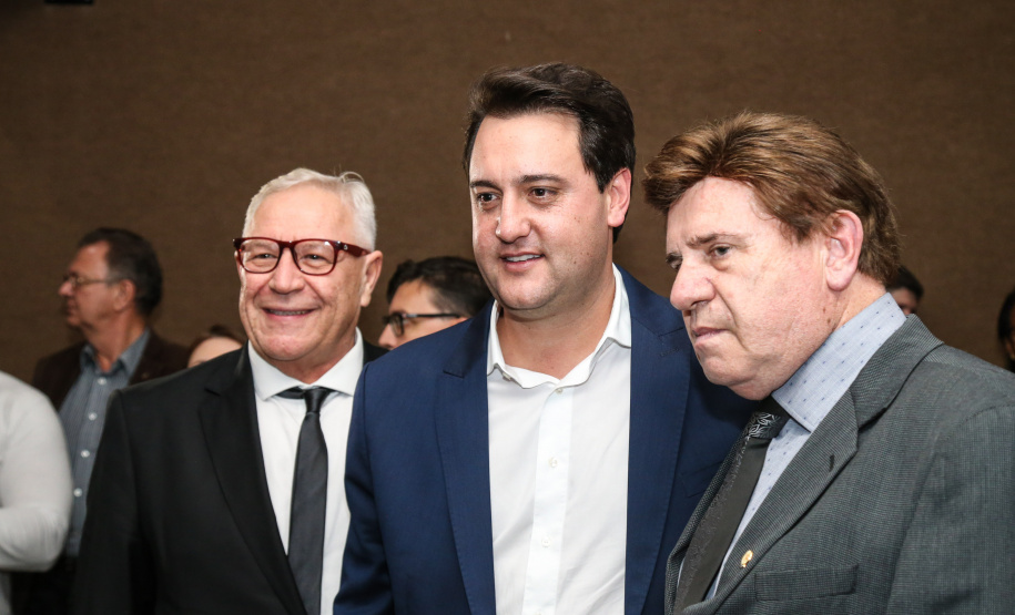 O governador Carlos Massa Ratinho Junior participa de reunião com associados do Sinduscon-PR.   Curitiba, 07/05/2019 -  Foto: Geraldo Bubniak/ANPr