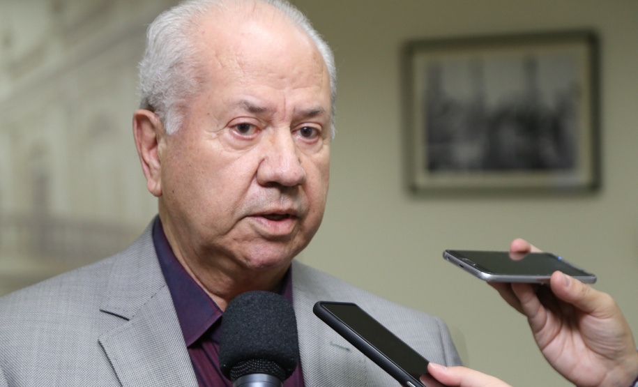 Reunião entre a secretaria do Planejamento e BRDE. Na foto, o  diretor administratido do BRDE, Borges da Silveira Foto: José Fernando Ogura. 09/05/2019