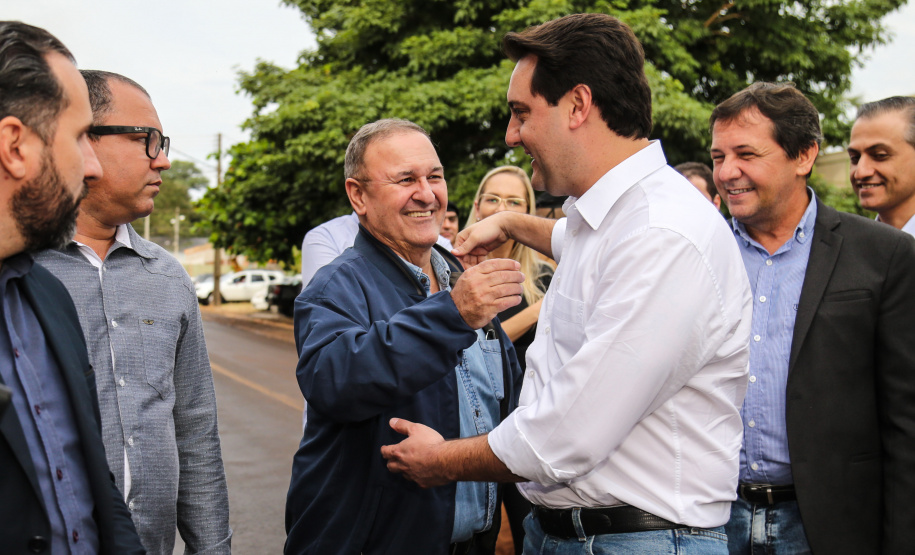 O governador Carlos Massa Ratinho Junior lança o programa Escola Segura. Foz do Iguaçu, 09/05/2019 - Foto: Geraldo Bubniak/ANPr