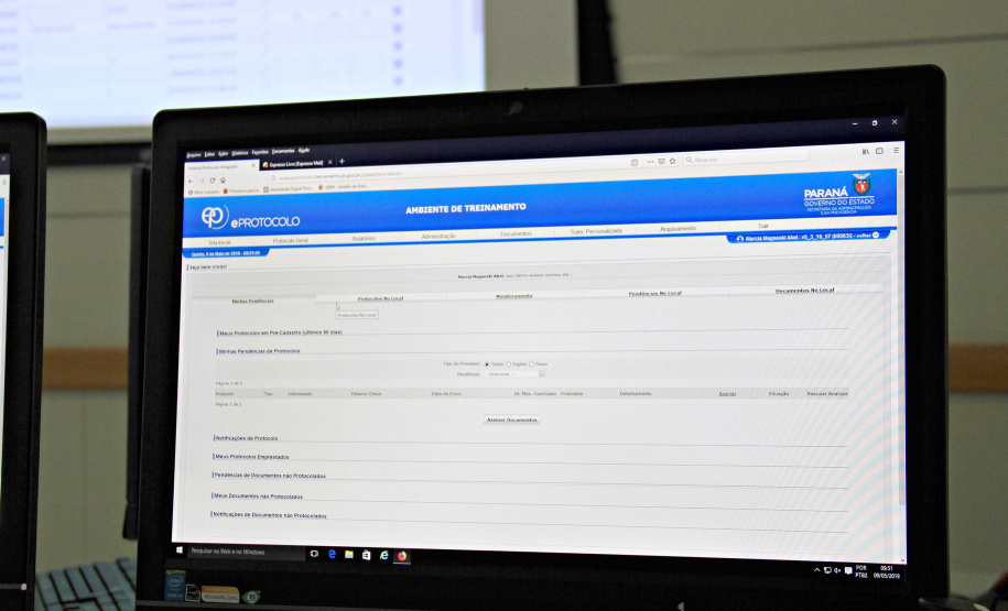 Diversos servidores da Secretaria de Estado do Desenvolvimento Urbano (SEDU) participaram nesta quinta-feira (09) do Curso Presencial do E-Protocolo. Com o treinamento, todo funcionário poderá iniciar um processo. Com a ferramenta digital, acaba a necessidade de um único setor físico para receber documentos e solicitações. Foto: Divulgação/SEDU