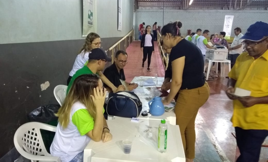 A feira de serviços Paraná Cidadão ofertou diversos serviços gratuitos para a população do município de Palotina e região. Durante os três dias de evento mais de 2 mil pessoas passaram pelo Ginásio Municipal de Esportes Romeu Hendges (Umesp).Foto:SEJUT