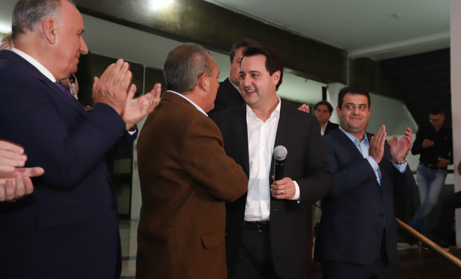 A TV Paraná Turismo foi lançada nesta segunda-feira (13), no Canal da Música, em Curitiba, sede da emissora, com a presença do governador Carlos Massa Ratinho Junior. A estreia da grade será nesta terça-feira, às 20 horas, com o programa AgroTur, dedicado ao turismo rural.. Curitiba,13/05/2019 Foto: Rodrigo Felix Leal/ ANPr