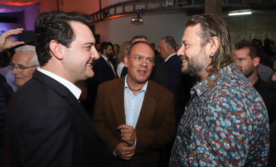 A TV Paraná Turismo foi lançada nesta segunda-feira (13), no Canal da Música, em Curitiba, sede da emissora, com a presença do governador Carlos Massa Ratinho Junior. A estreia da grade será nesta terça-feira, às 20 horas, com o programa AgroTur, dedicado ao turismo rural.. Curitiba,13/05/2019 Foto: Rodrigo Felix Leal/ ANPr