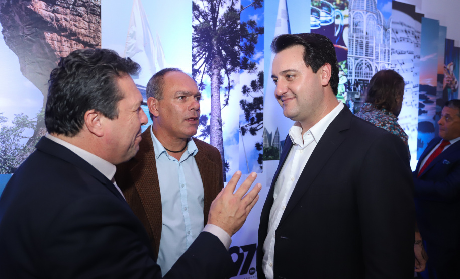 A TV Paraná Turismo foi lançada nesta segunda-feira (13), no Canal da Música, em Curitiba, sede da emissora, com a presença do governador Carlos Massa Ratinho Junior. A estreia da grade será nesta terça-feira, às 20 horas, com o programa AgroTur, dedicado ao turismo rural.. Curitiba,13/05/2019 Foto: Rodrigo Felix Leal/ ANPr