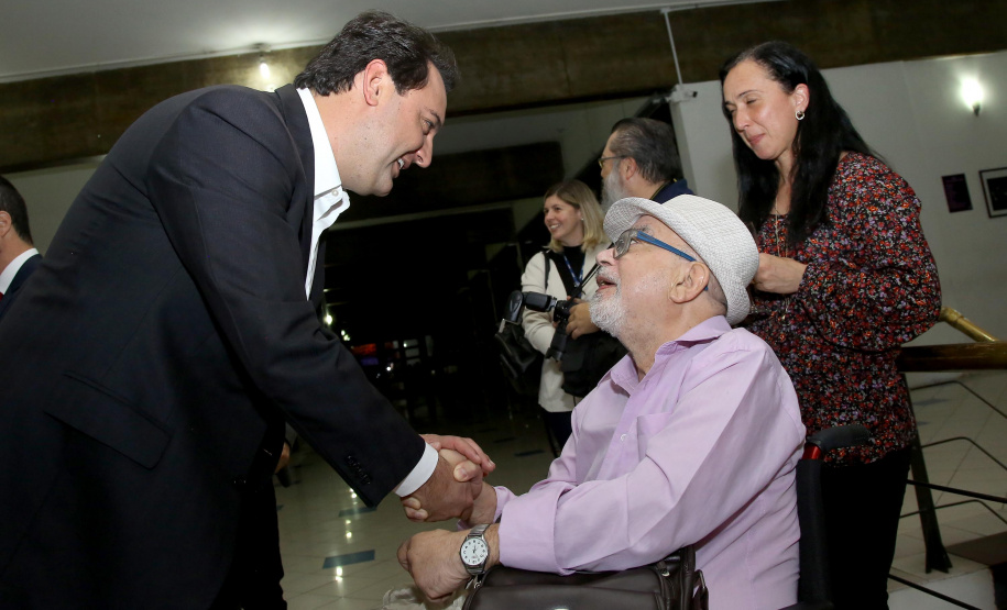 A TV Paraná Turismo foi lançada nesta segunda-feira (13), no Canal da Música, em Curitiba, sede da emissora, com a presença do governador Carlos Massa Ratinho Junior. A estreia da grade será nesta terça-feira, às 20 horas, com o programa AgroTur, dedicado ao turismo rural.. Curitiba,13/05/2019 Foto: Jaelson Lucas/ ANPr