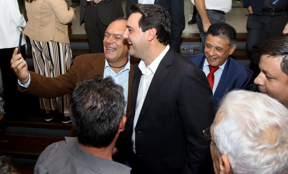 A TV Paraná Turismo foi lançada nesta segunda-feira (13), no Canal da Música, em Curitiba, sede da emissora, com a presença do governador Carlos Massa Ratinho Junior. A estreia da grade será nesta terça-feira, às 20 horas, com o programa AgroTur, dedicado ao turismo rural.. Curitiba,13/05/2019 Foto: Jaelson Lucas/ ANPr