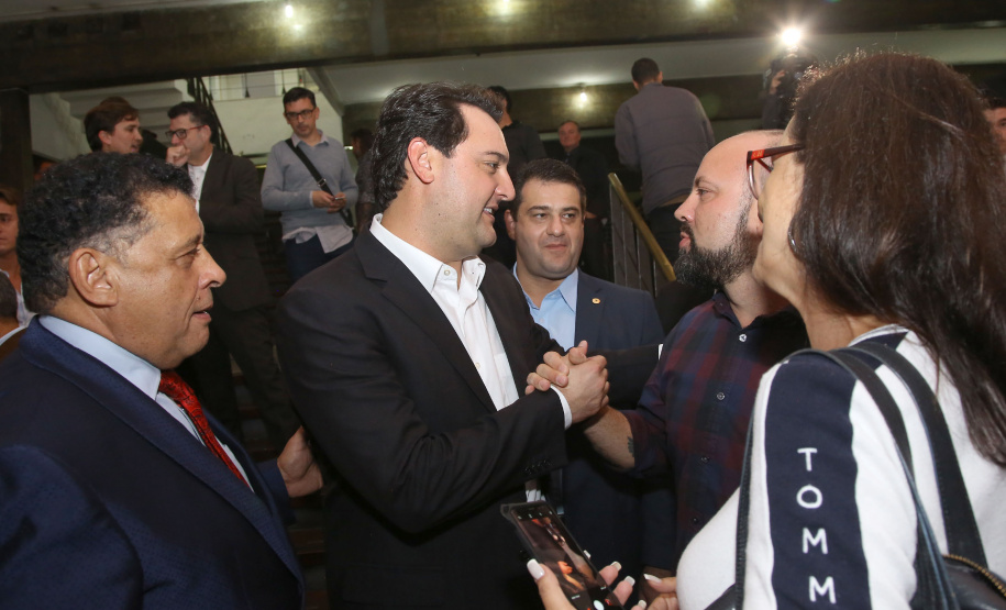 A TV Paraná Turismo foi lançada nesta segunda-feira (13), no Canal da Música, em Curitiba, sede da emissora, com a presença do governador Carlos Massa Ratinho Junior. A estreia da grade será nesta terça-feira, às 20 horas, com o programa AgroTur, dedicado ao turismo rural.. Curitiba,13/05/2019 Foto:Jaelson Lucas / ANPr