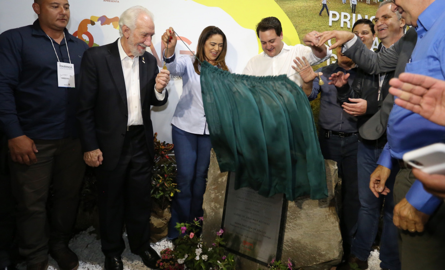 O governador Carlos Massa Ratinho Junior destacou, no ato de transferência da sede da administração estadual para Maringá, no Noroeste do Paraná, que a iniciativa visa atender as demandas da região e tornar o Governo mais acessível para a população. O município irá sediar o Poder Executivo até sexta-feira (17). Foto: José Fernando Ogura/ANPr