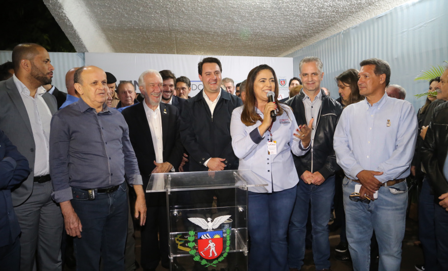 O governador Carlos Massa Ratinho Junior destacou, no ato de transferência da sede da administração estadual para Maringá, no Noroeste do Paraná, que a iniciativa visa atender as demandas da região e tornar o Governo mais acessível para a população. O município irá sediar o Poder Executivo até sexta-feira (17). Foto: Gilson Abreu/ANPr