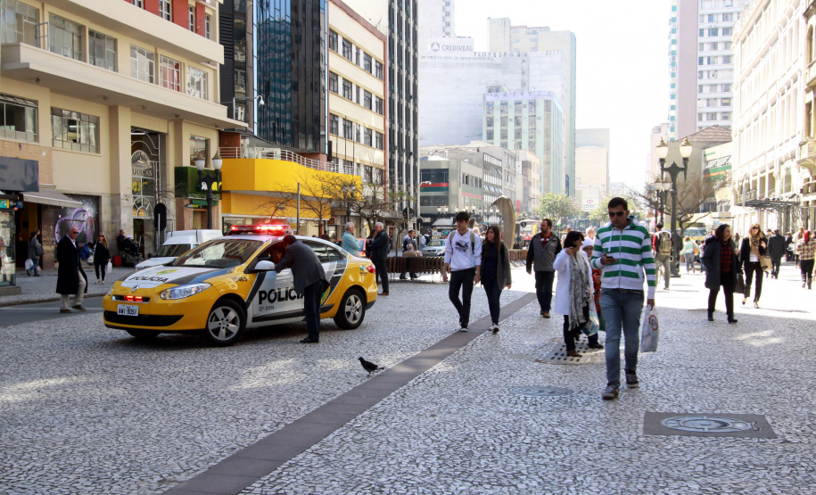 Número de homicídios dolosos cai 32% no primeiro trimestre. Dos 399 municípios do Estado, 68% (271) não registraram homicídios no período, mostra relatório da Secretaria da Segurança Pública. Em Curitiba a redução foi de 38%, na RMC chegou a 40% e na área que inclui o Litoral a queda foi de 52,5%. Foto: Arquivo/ANPr