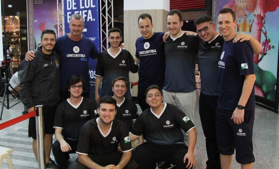 Disputas dos e-games estreiam nos Jogos Universitários do Paraná.Foto:Ricardo Morante/SEET